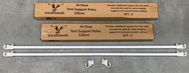 Hi-Flow Tent Support Poles 1.45m
