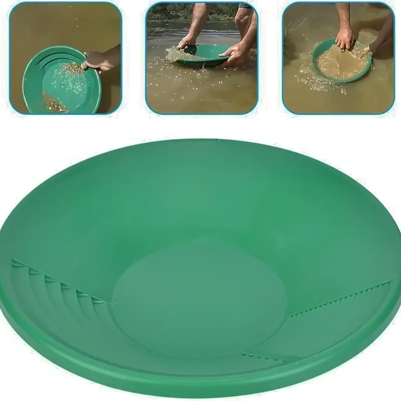 Gold Pan - Green14"/35cm