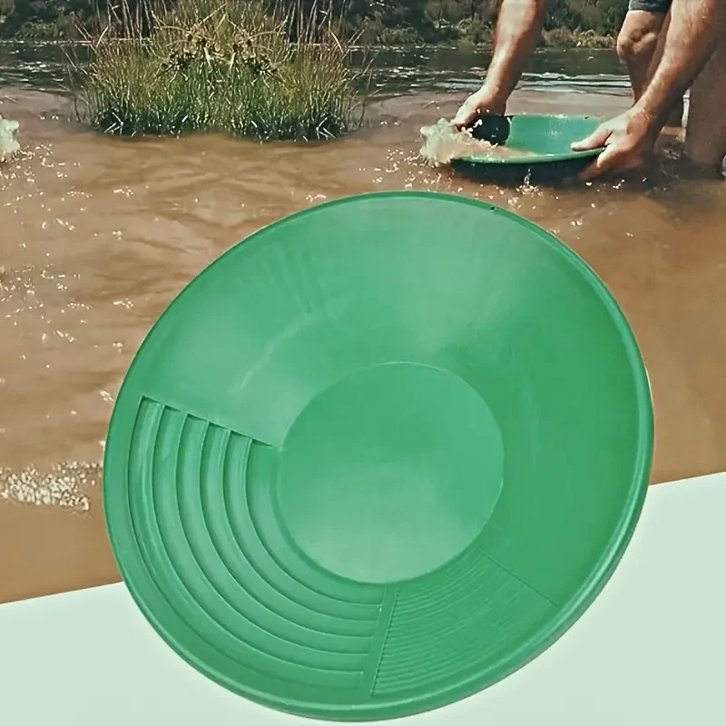 Gold Pan - Green14"/35cm