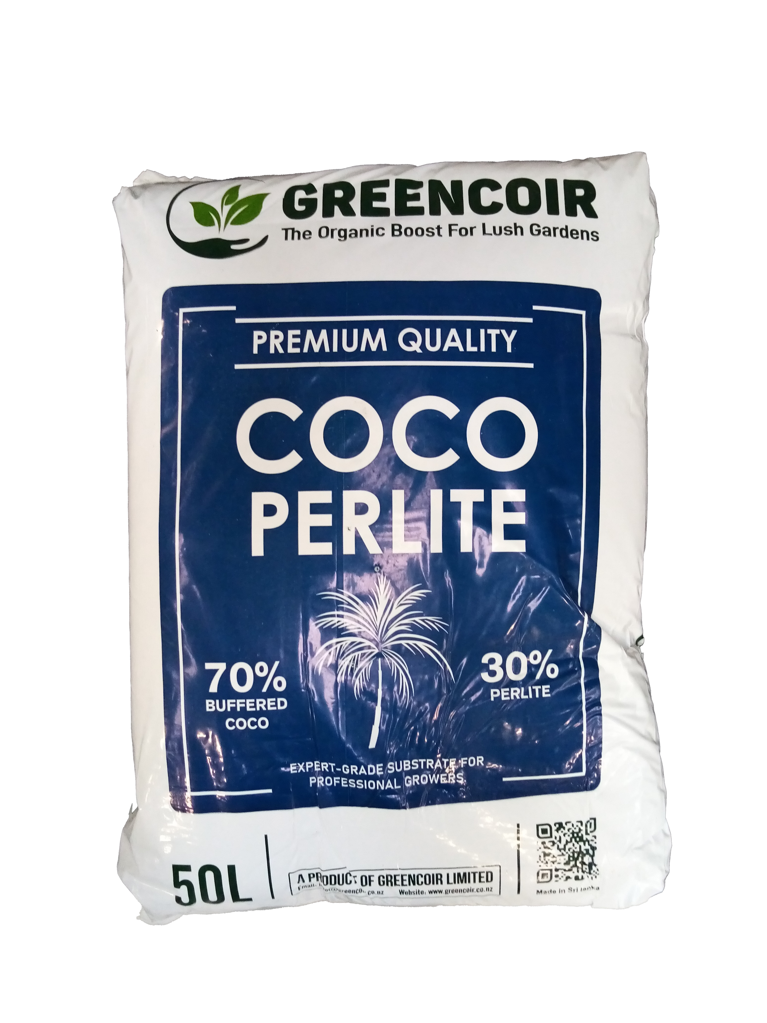 GreenCoir Buffered Coco/Perlite 70/30 - 50L