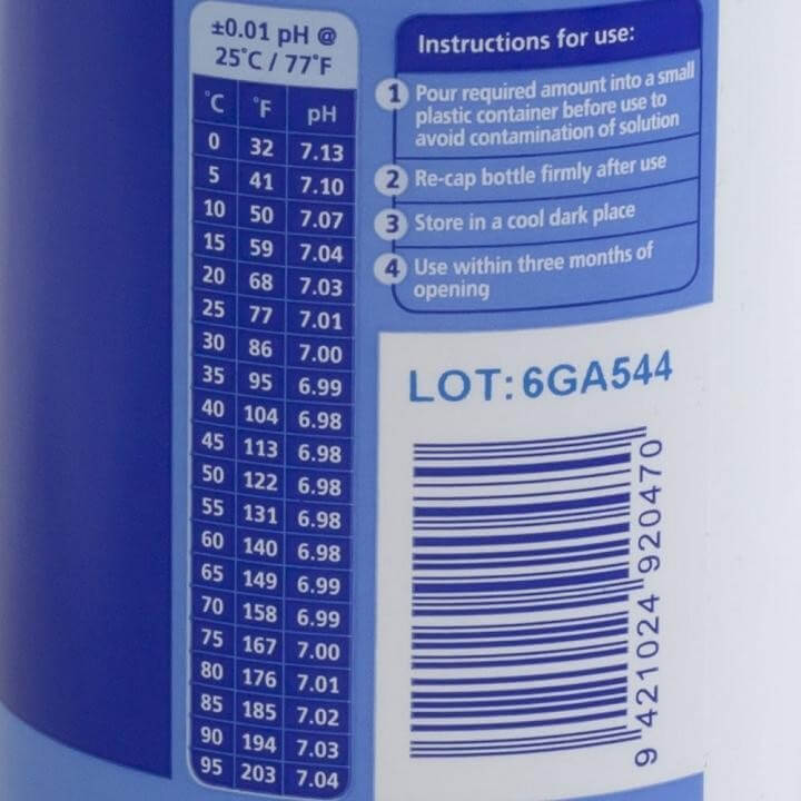 Bluelab PH 7 Calibration Solution