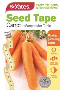 Carrot - Manchester Table Seed Tape Seeds